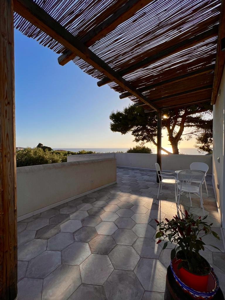 Camera Matrimoniale con terrazza panoramica vista mare