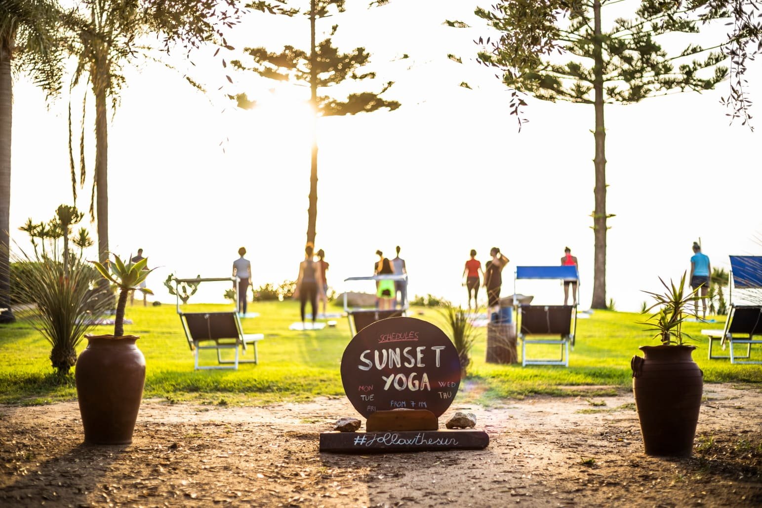 Camera Matrimoniale in B&B con spiaggia privata. Sunset Yoga.