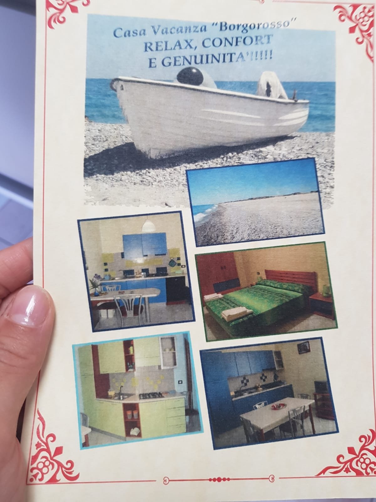 Casa Vacanza, Ristorante Borgorosso