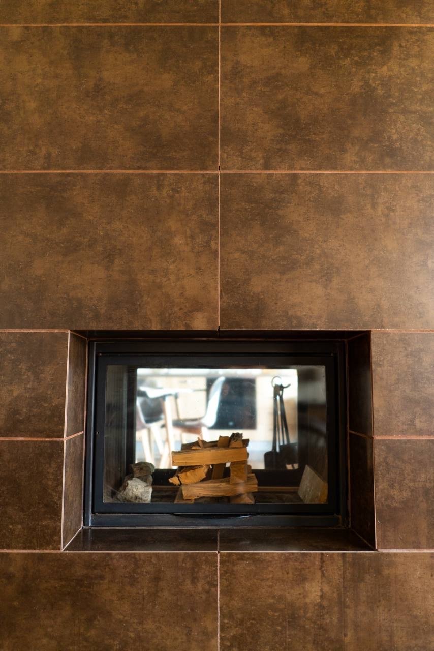 Incantevole attico con caminetto