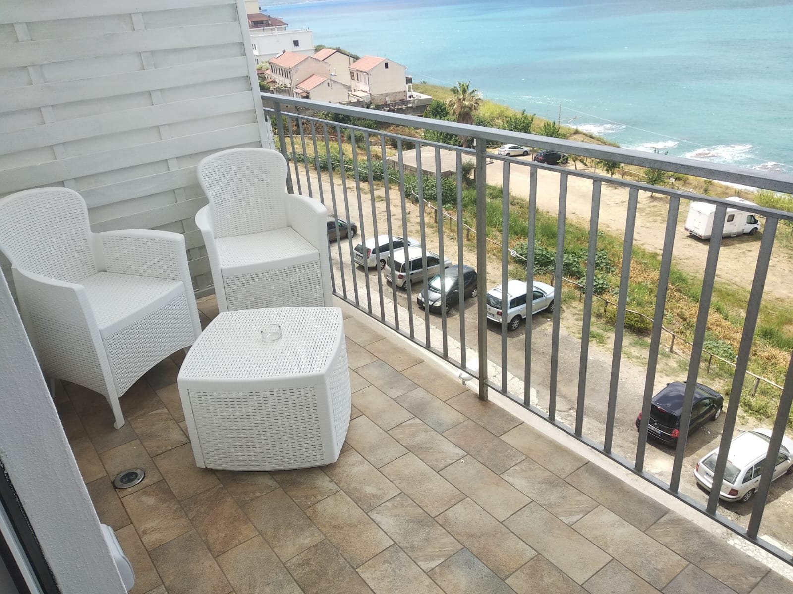 Stanza Vista Mare b&b a Pizzo sopra la Chiesa di Piedigrotta