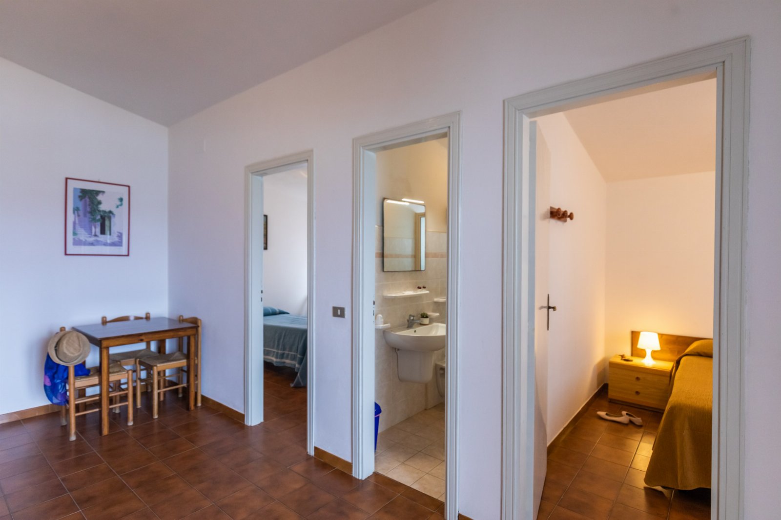 Appartamenti Trilocale 3 posti con cucina vista mare. Spiaggia privata. Sunset Yoga.