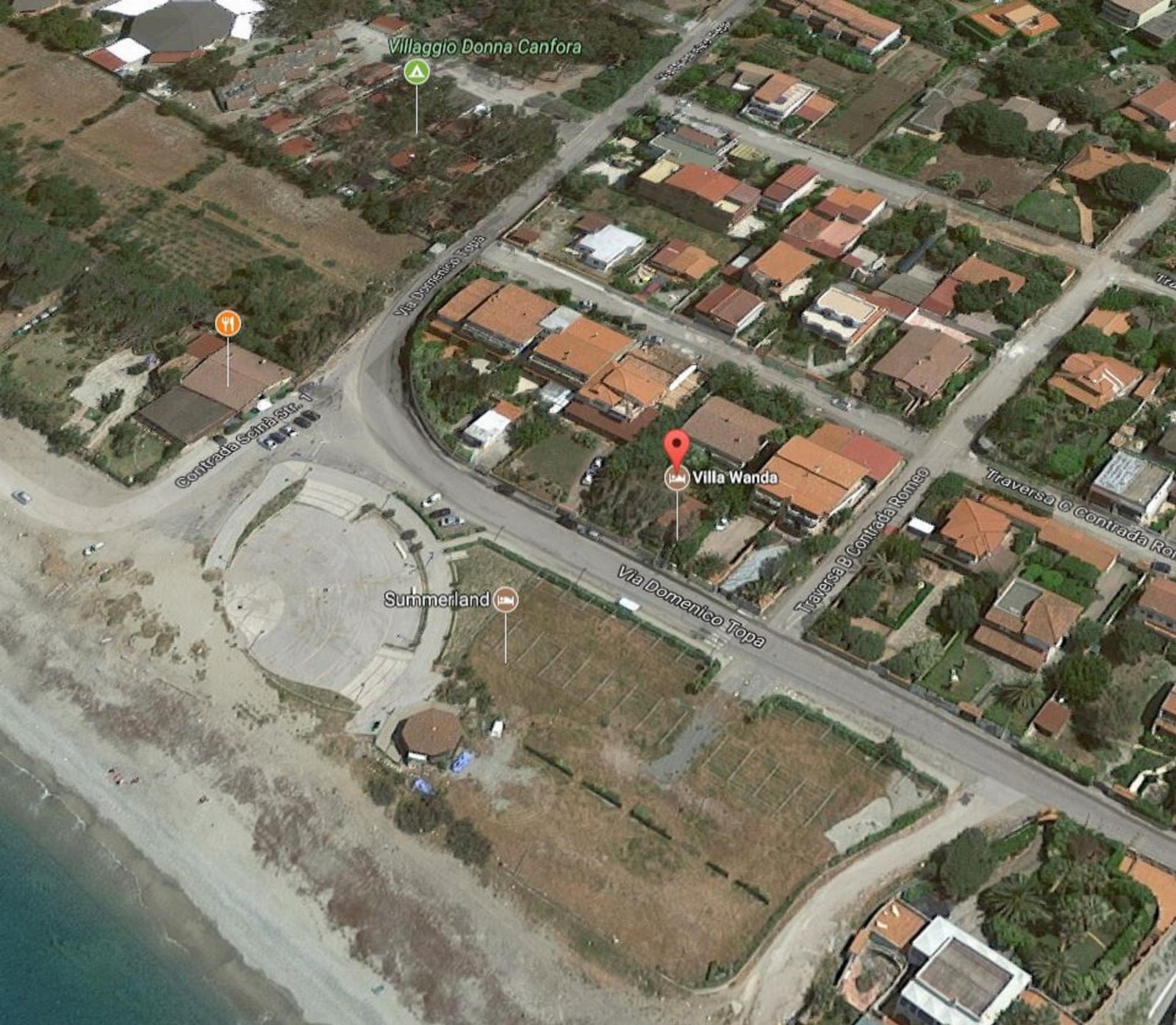 Case vacanza in Villa FRONTE MARE