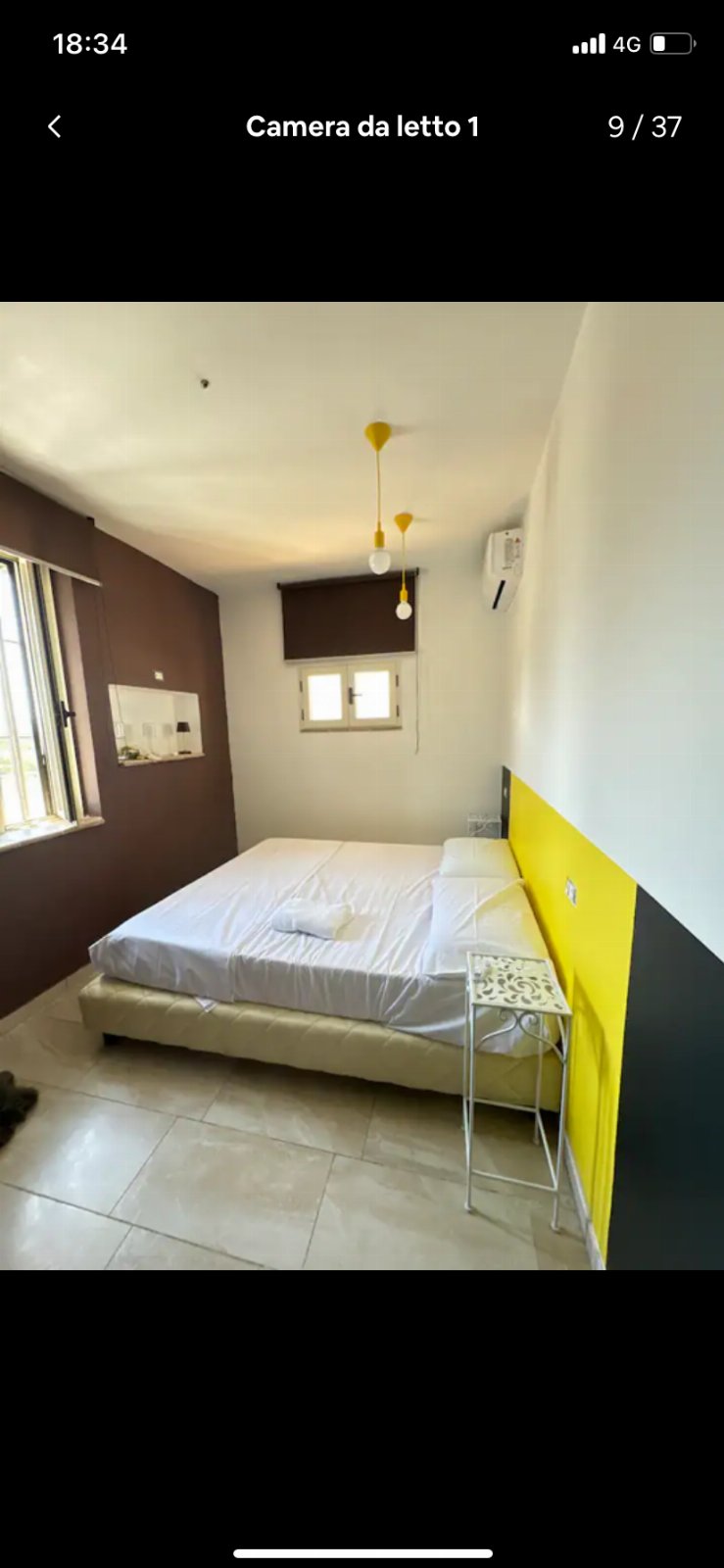 Casa con 3 camere da letto , bagno , cucina a vista e terrazza panoramica. Con tutti i confort, climatizzatori , barbecue, arredo terrazzo