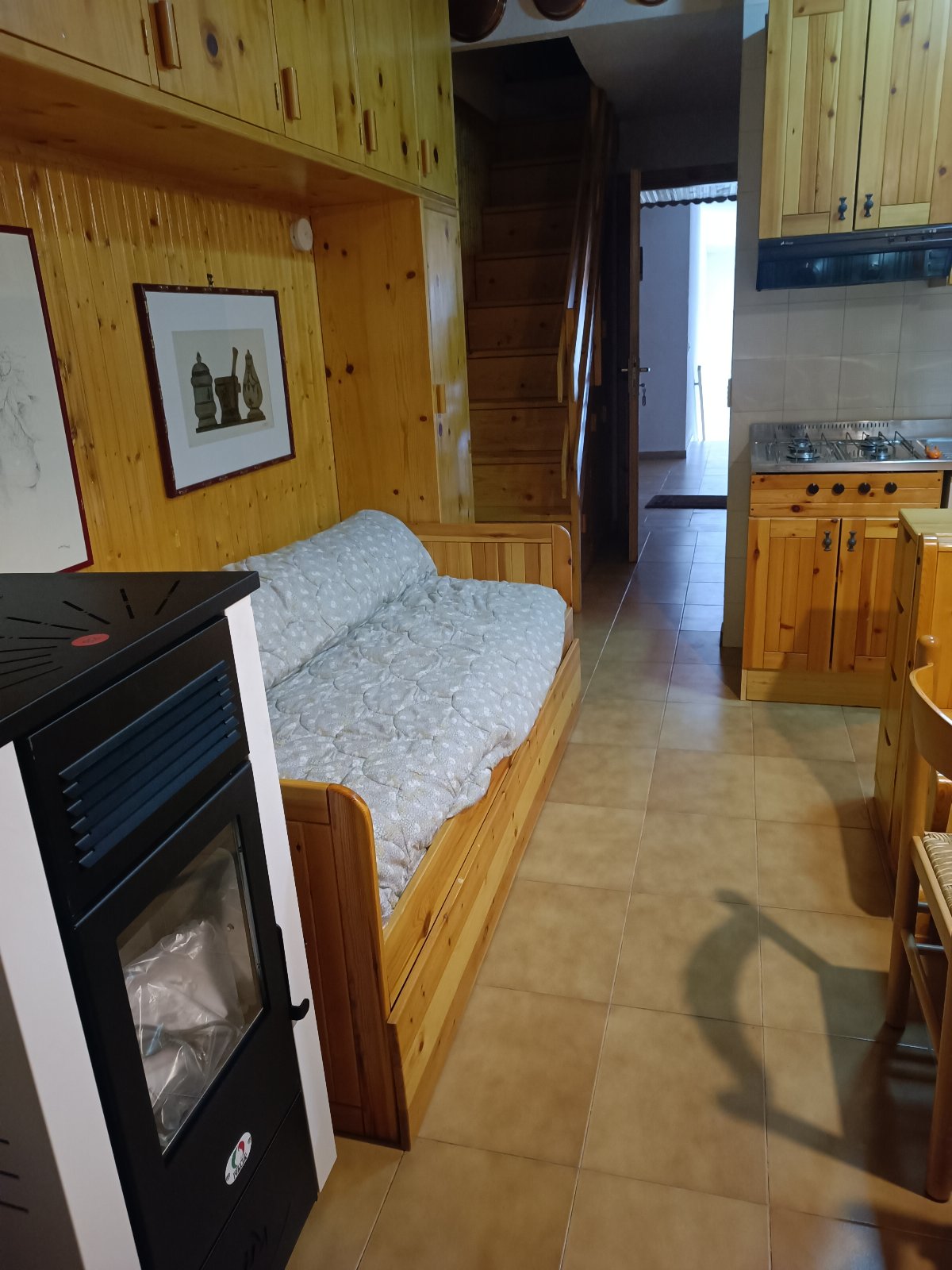 Pungitopo, un chaleureux appartement à la montagne