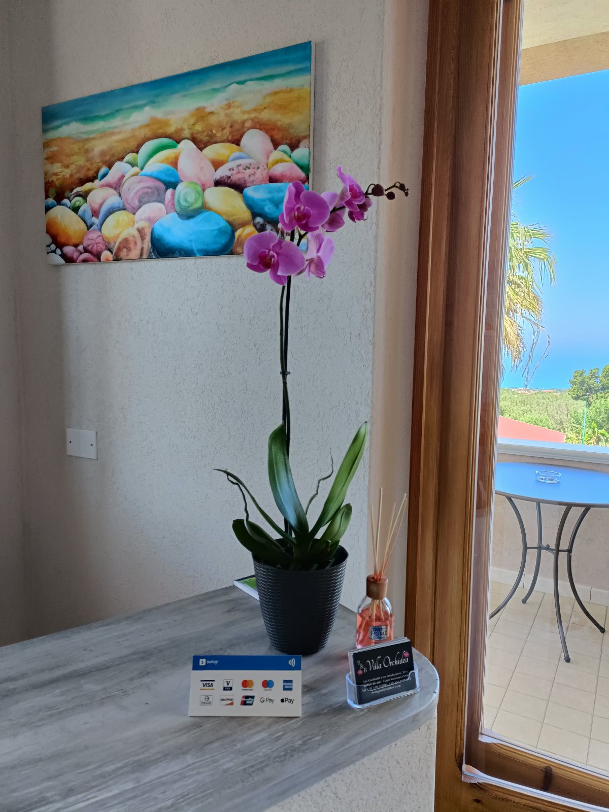 Villa Orchidea vista mare