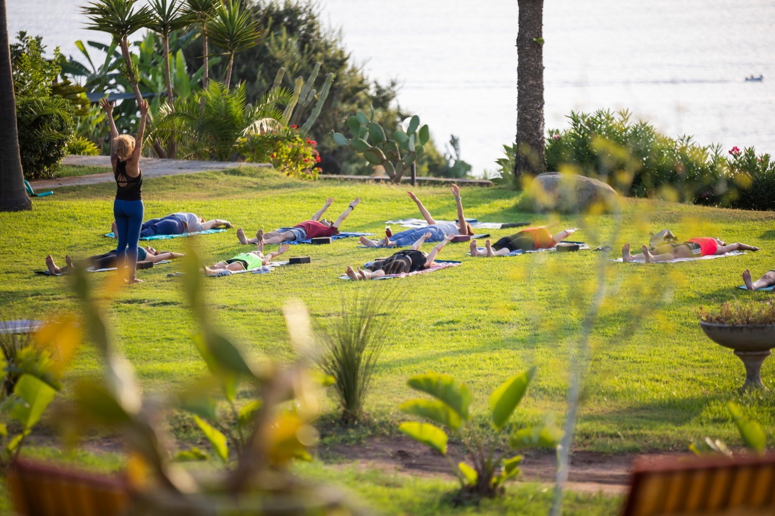 Camera Matrimoniale in B&B con spiaggia privata. Sunset Yoga.