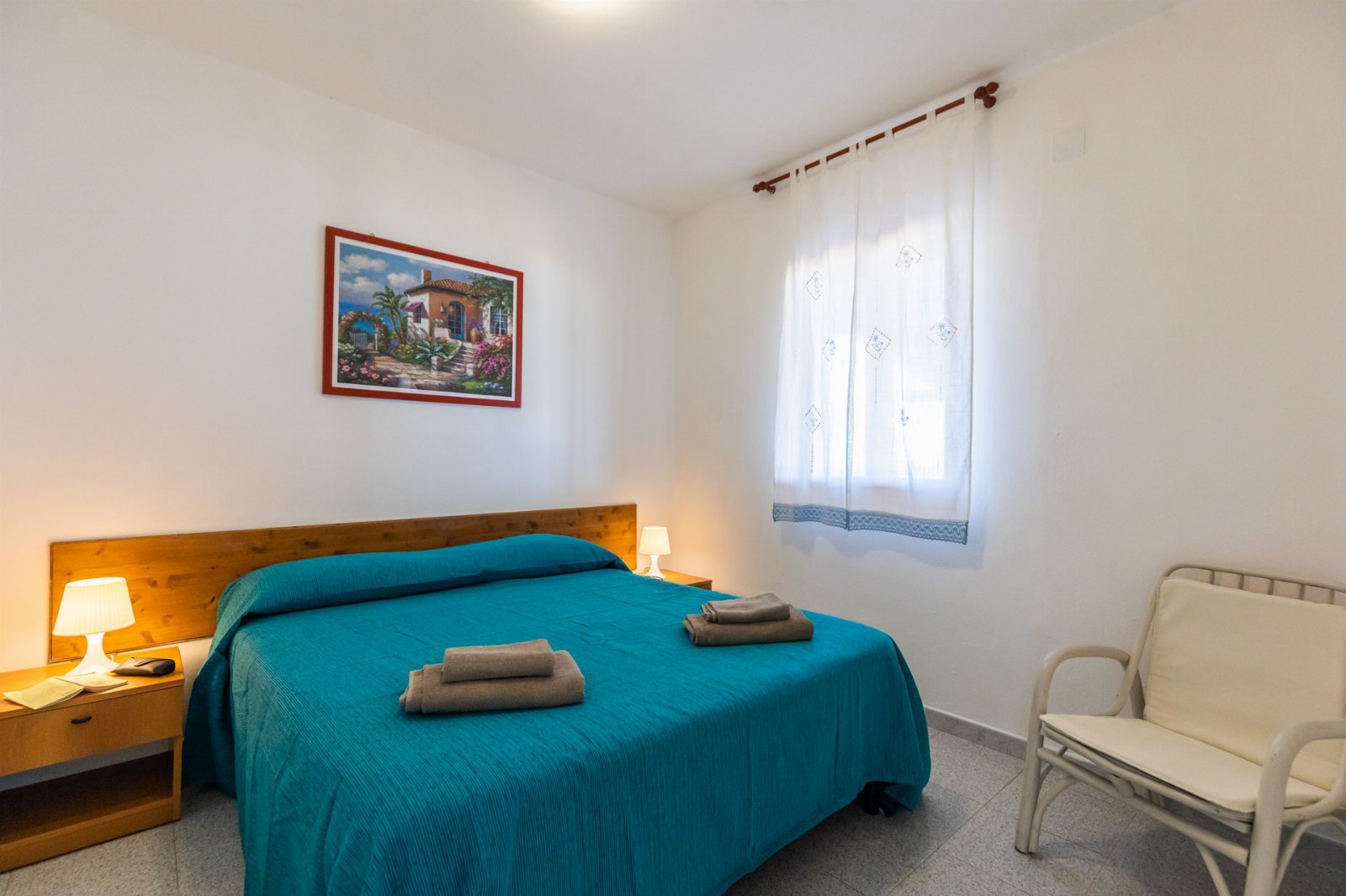 Appartamento Bilocale 2 posti con cucina e vista mare. Spiaggia privata. Sunset Yoga.