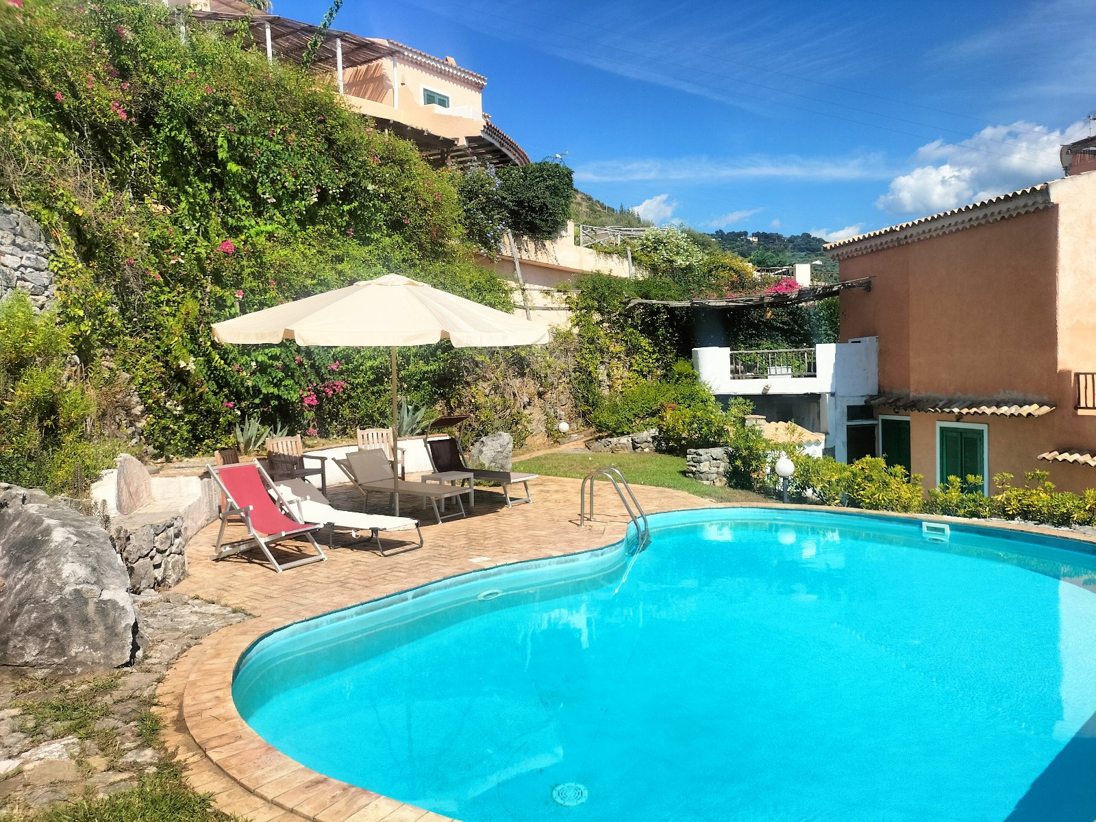 Villetta con piscina privata