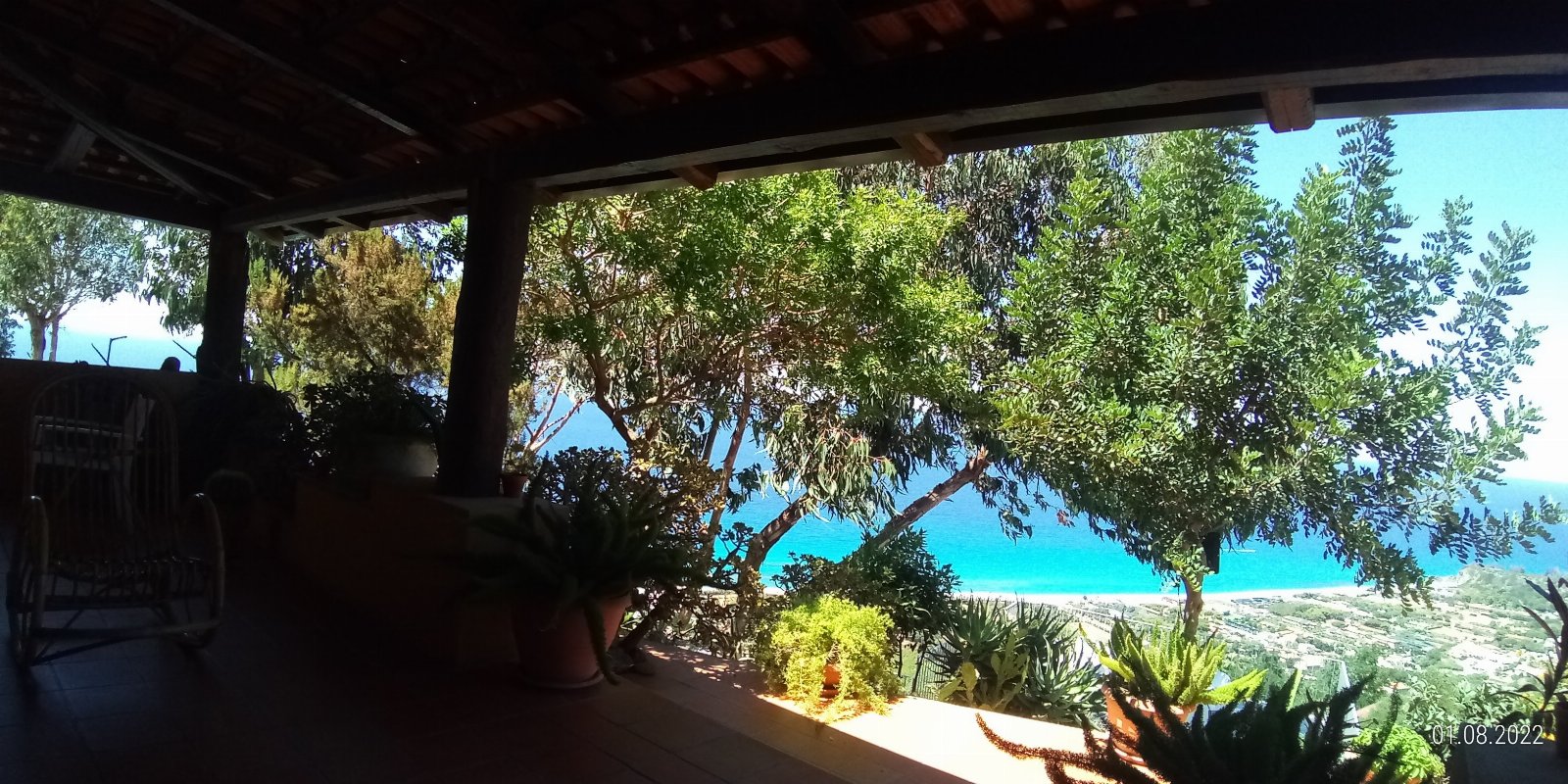 APPARTAMENTO CON GIARDINO PANORAMA MARE MOZZAFIATO