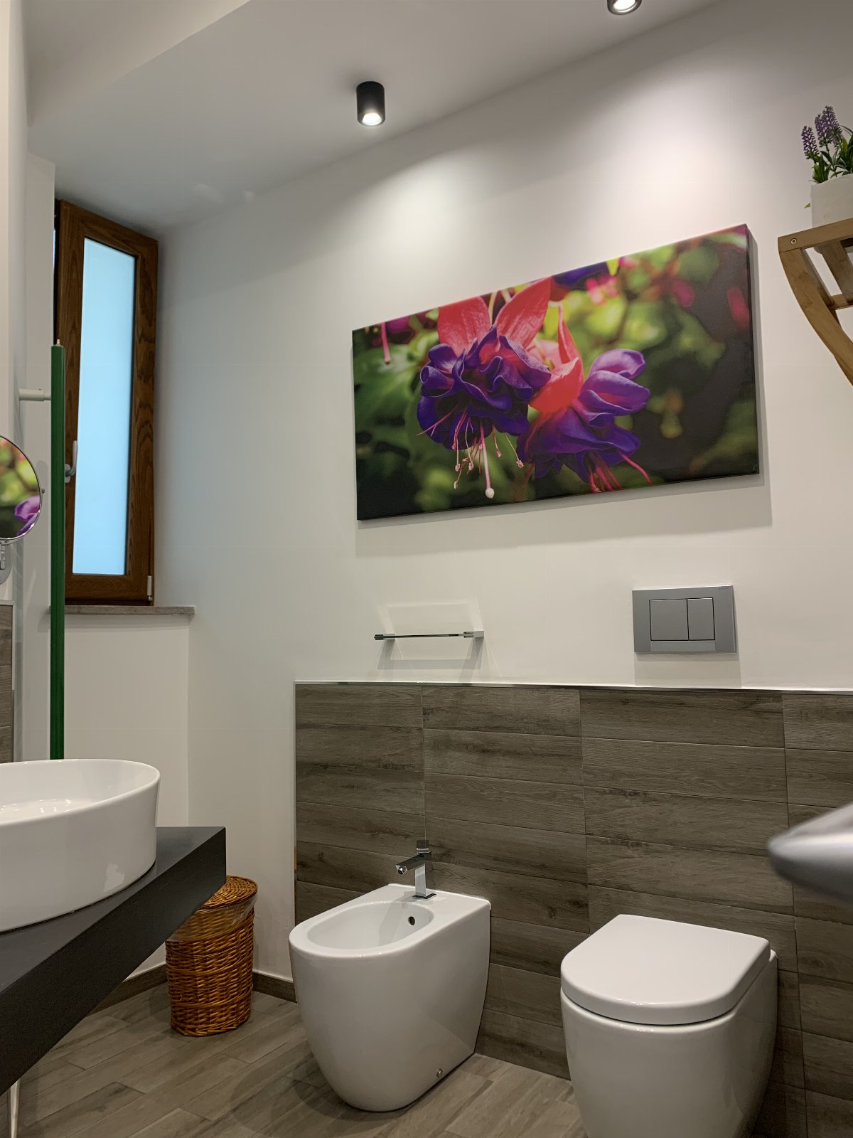 Villa con piscina vista mare